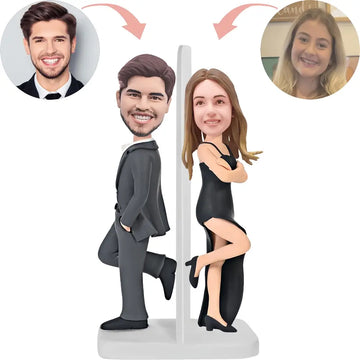 Sr. y Sra. Smith Figuras 3d Personalizadas con Texto Grabado Regalos de San Valentín